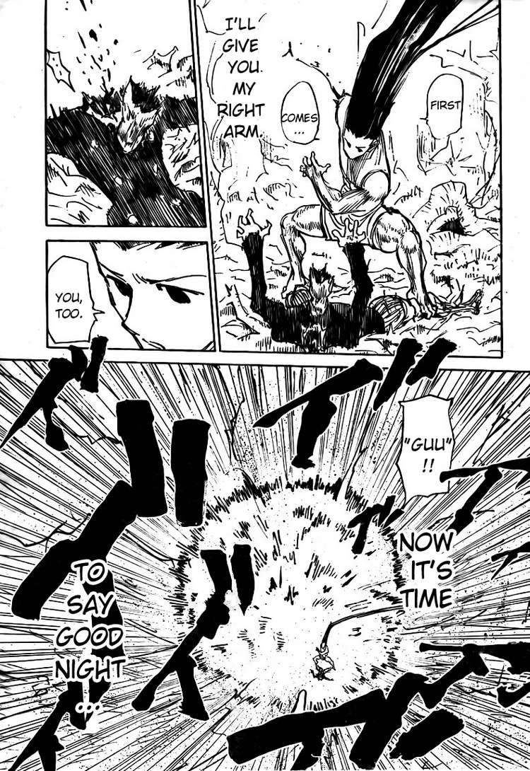 Hunter x Hunter Manga Chapter 307 page 16 - Loss