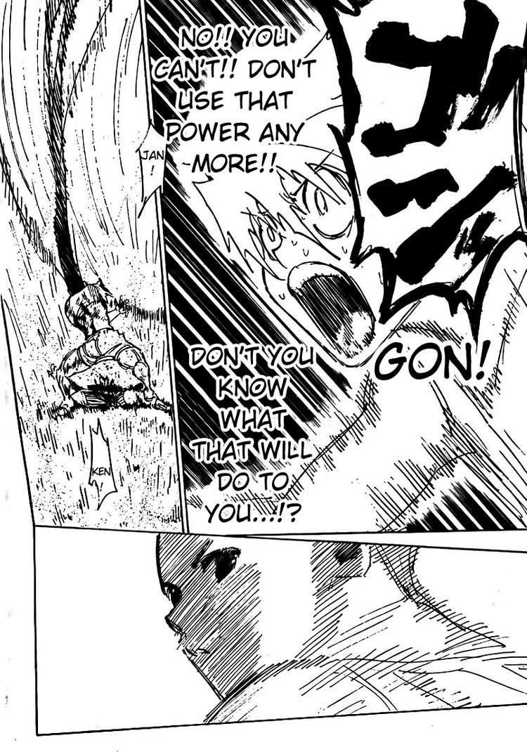 Hunter x Hunter Manga Chapter 307 page 17 - Loss