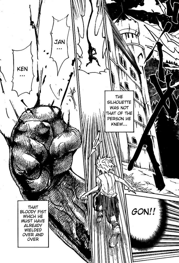 Hunter x Hunter Manga Chapter 307 page 3 - Loss