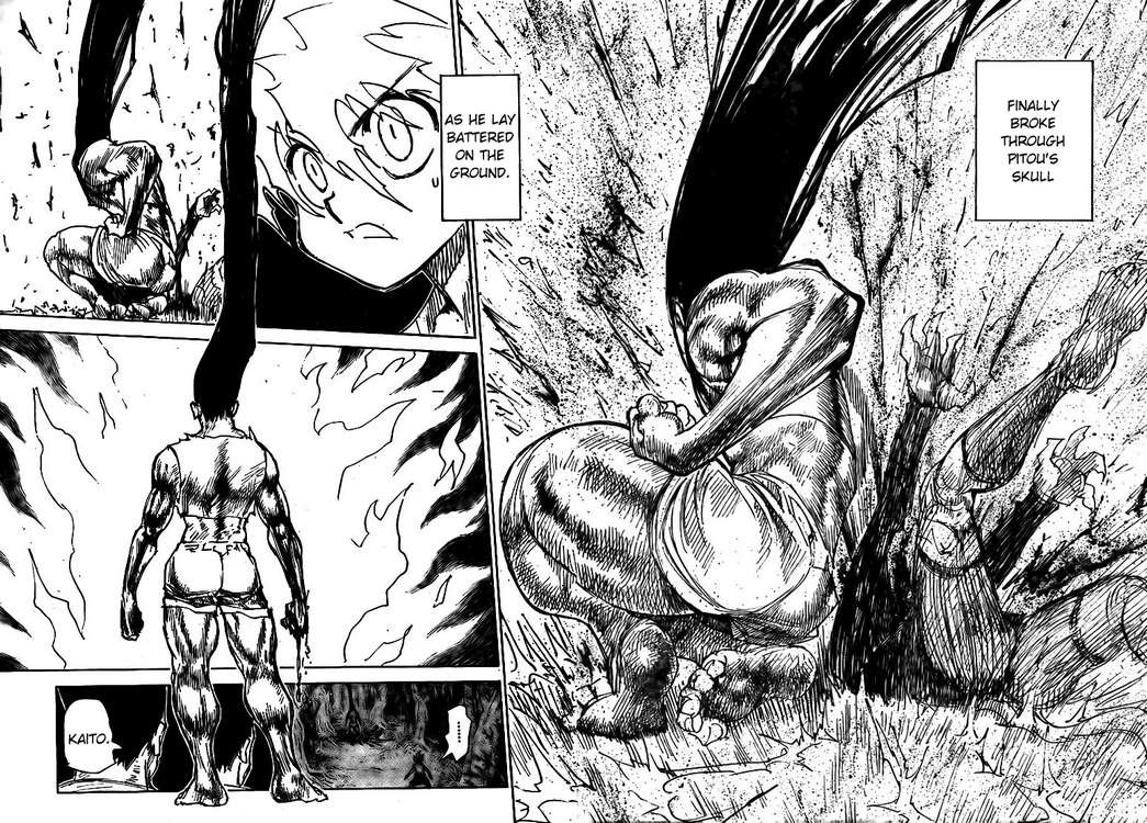 Hunter x Hunter Manga Chapter 307 page 4 - Loss