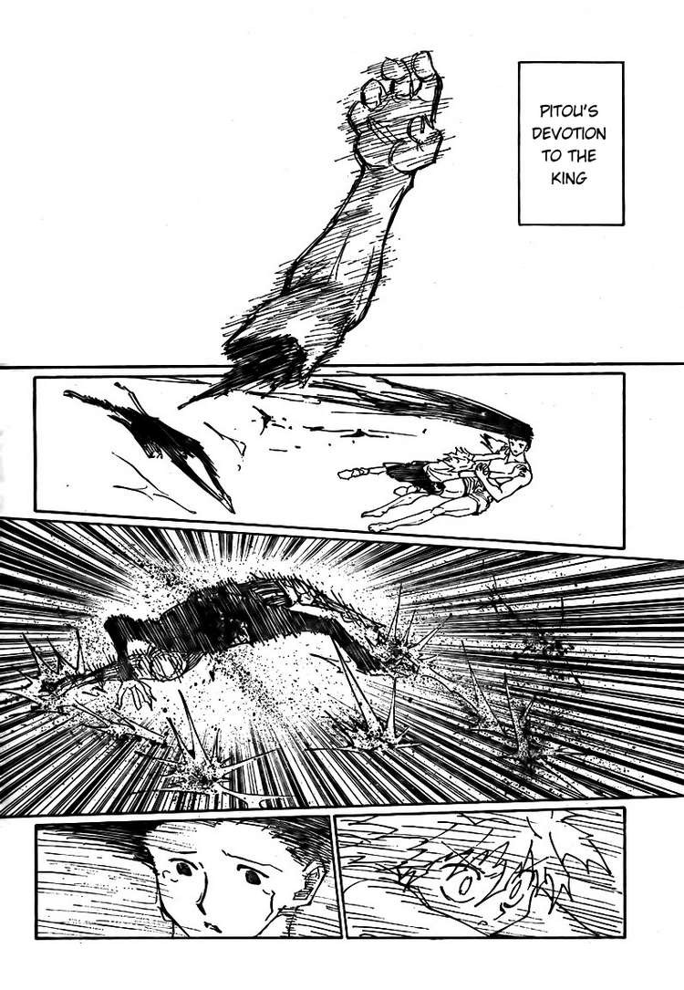 Hunter x Hunter Manga Chapter 307 page 9 - Loss