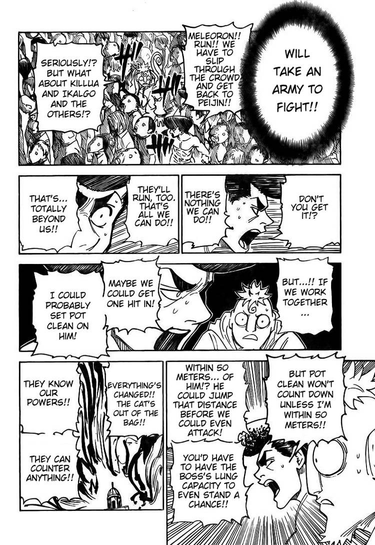 Hunter x Hunter Manga Chapter 308 page 11 - Flash