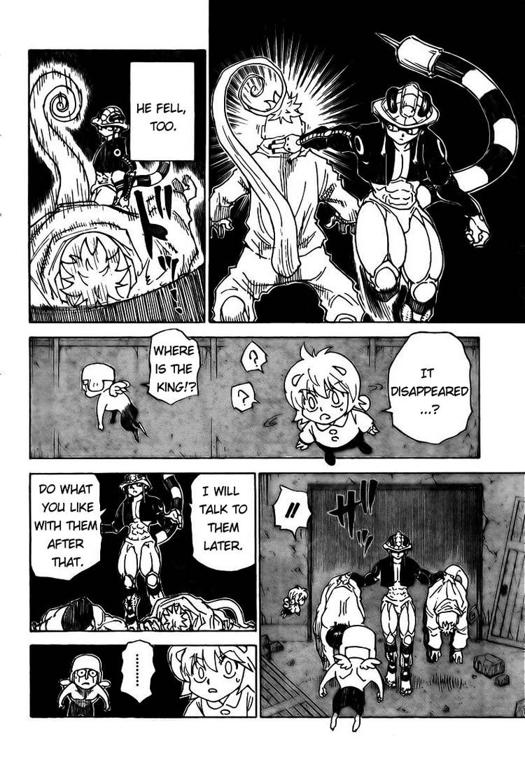 Hunter x Hunter Manga Chapter 308 page 16 - Flash