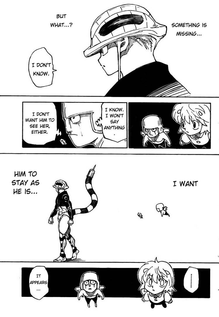 Hunter x Hunter Manga Chapter 308 page 3 - Flash