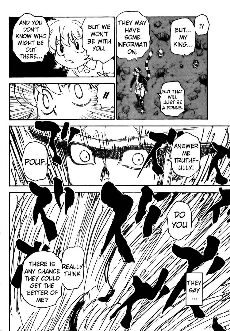 Hunter x Hunter Manga Chapter 308 page 8 - Flash