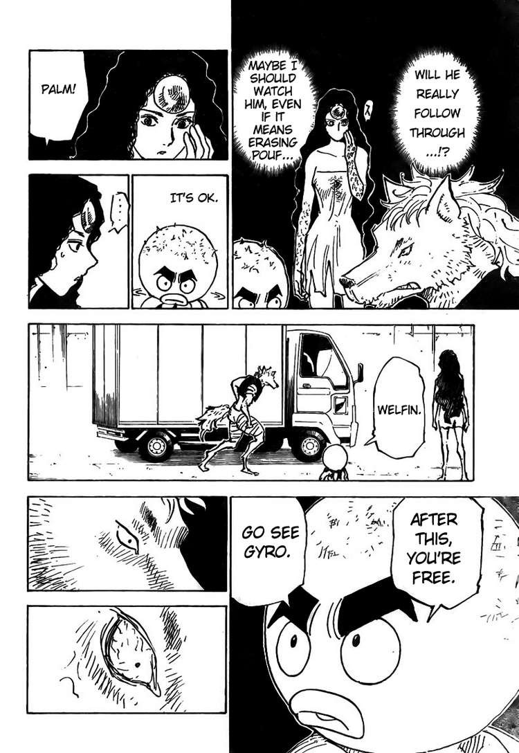 Hunter x Hunter Manga Chapter 309 page 16 - Game