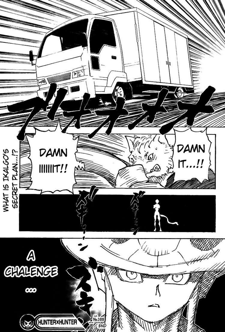 Hunter x Hunter Manga Chapter 309 page 19 - Game
