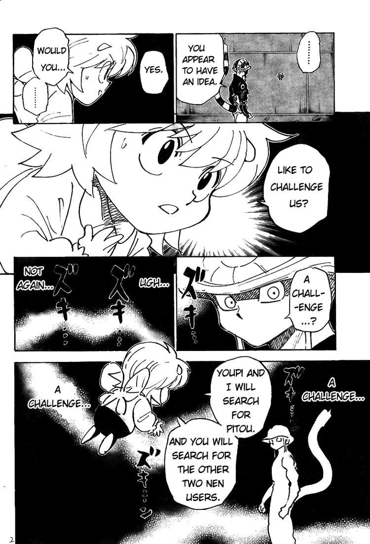 Hunter x Hunter Manga Chapter 309 page 2 - Game