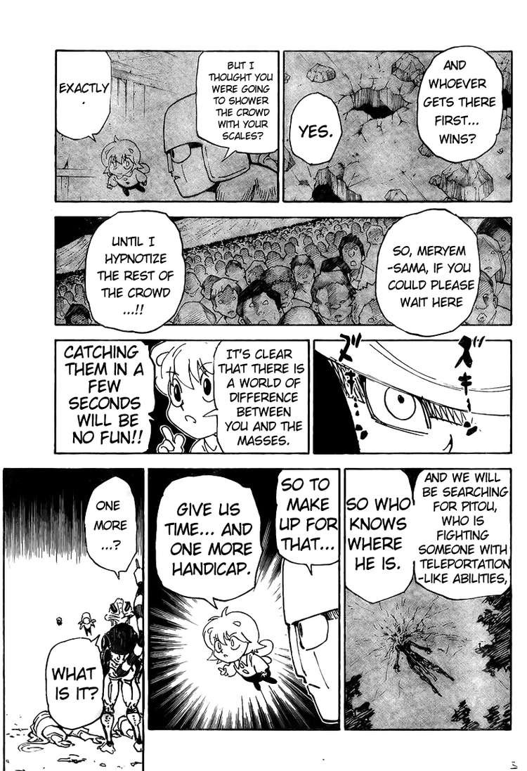 Hunter x Hunter Manga Chapter 309 page 3 - Game