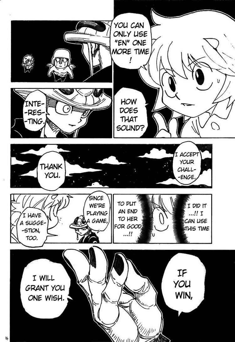 Hunter x Hunter Manga Chapter 309 page 4 - Game