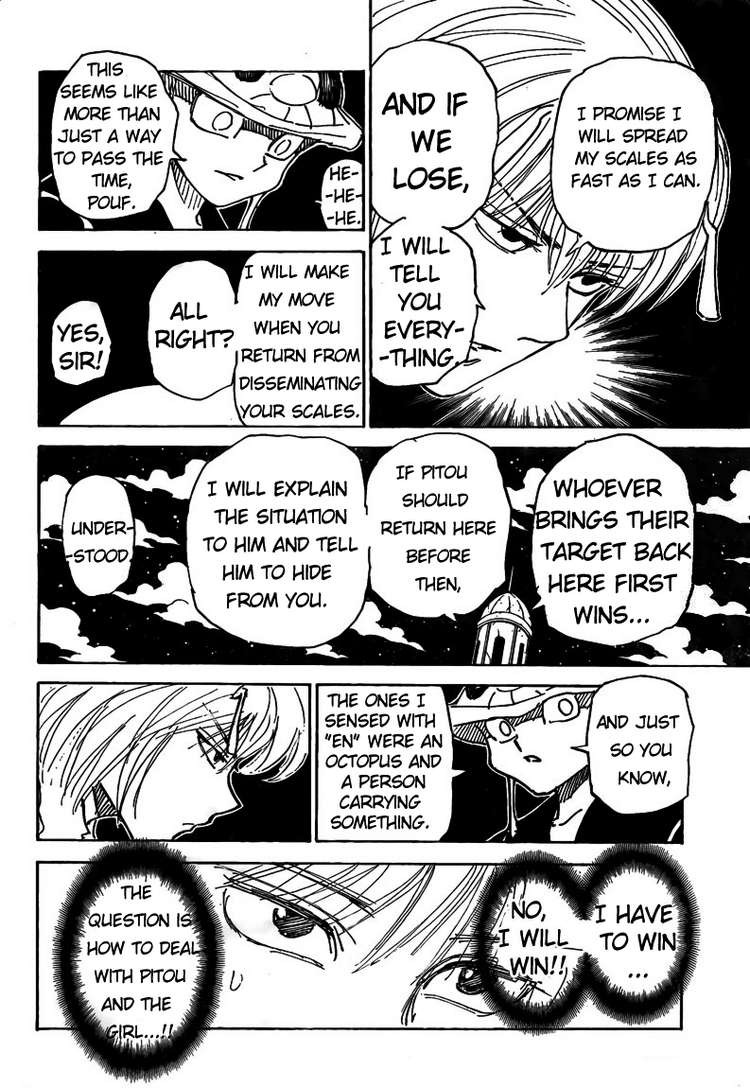 Hunter x Hunter Manga Chapter 309 page 8 - Game