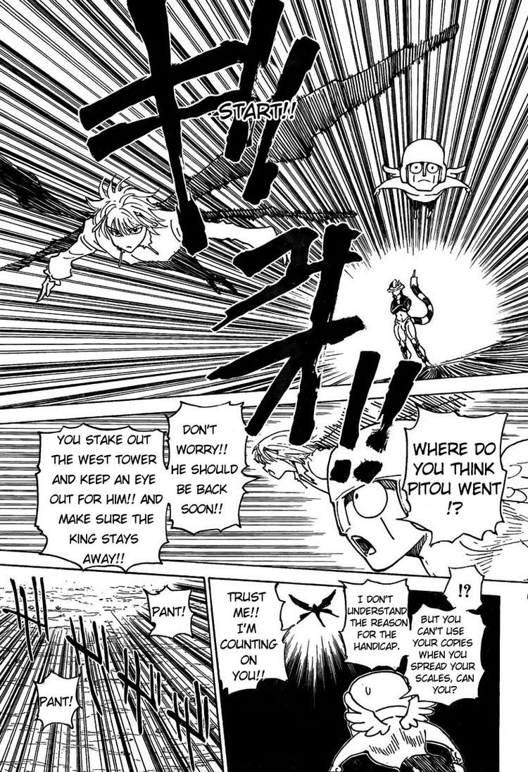 Hunter x Hunter Manga Chapter 309 page 9 - Game