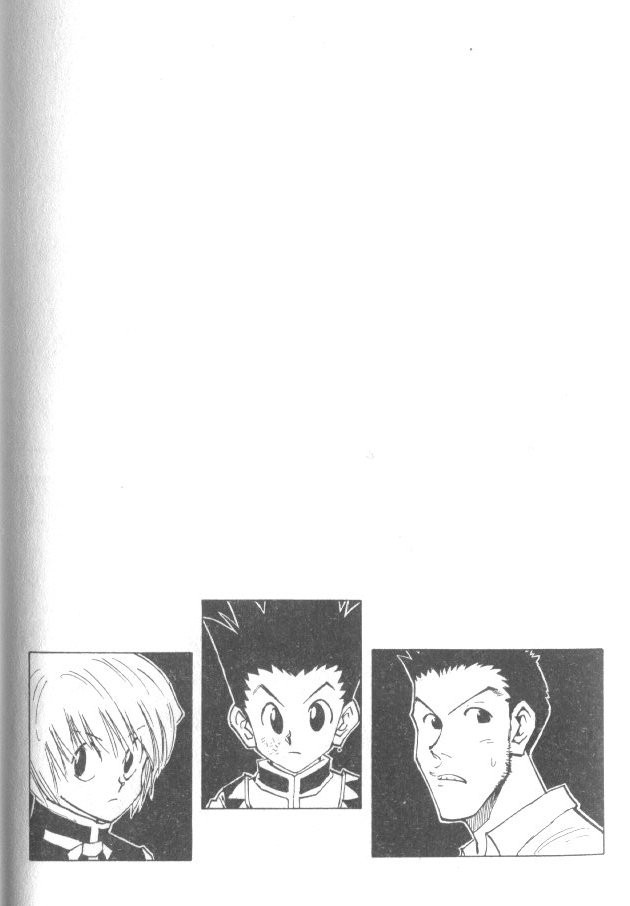 Hunter x Hunter Manga Chapter 31 page 1 - By the Skin of Their Teeth...