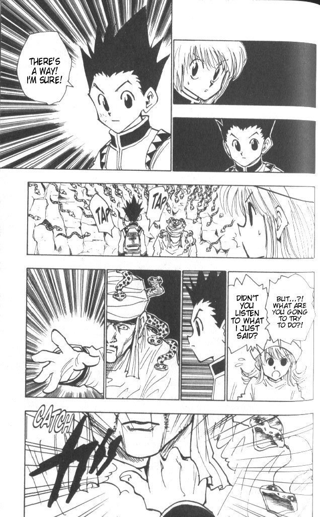 Hunter x Hunter Manga Chapter 31 page 12 - By the Skin of Their Teeth...