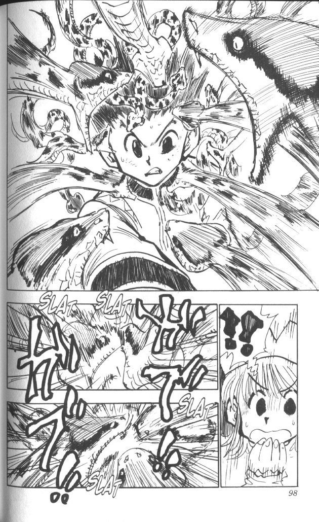 Hunter x Hunter Manga Chapter 31 page 13 - By the Skin of Their Teeth...