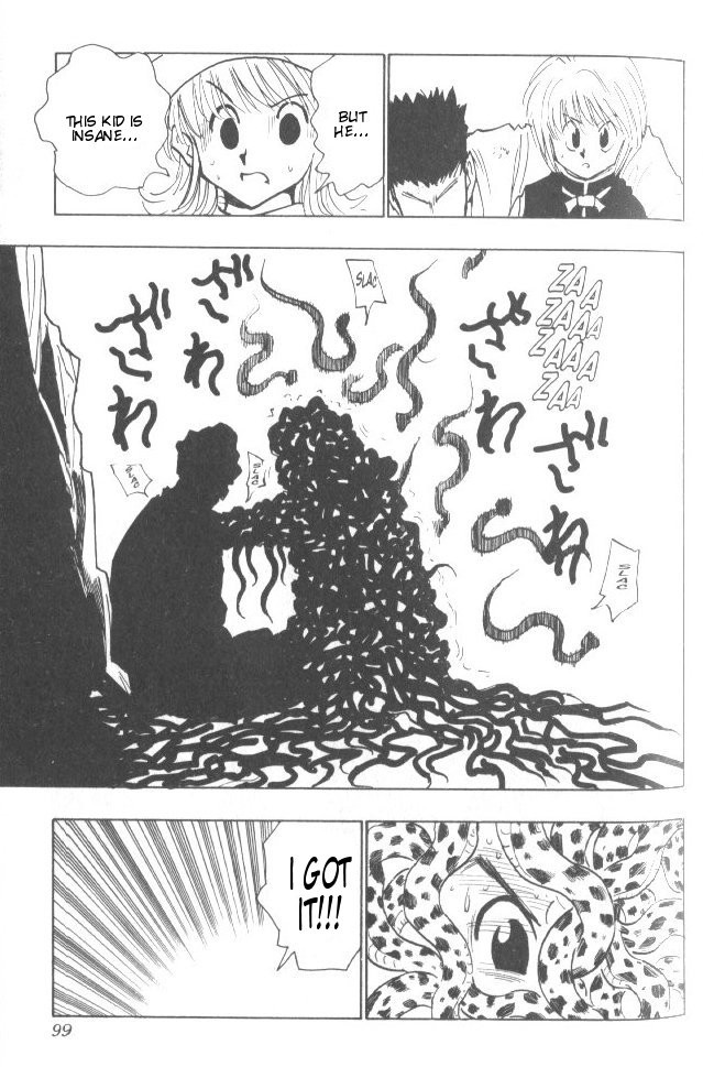 Hunter x Hunter Manga Chapter 31 page 14 - By the Skin of Their Teeth...