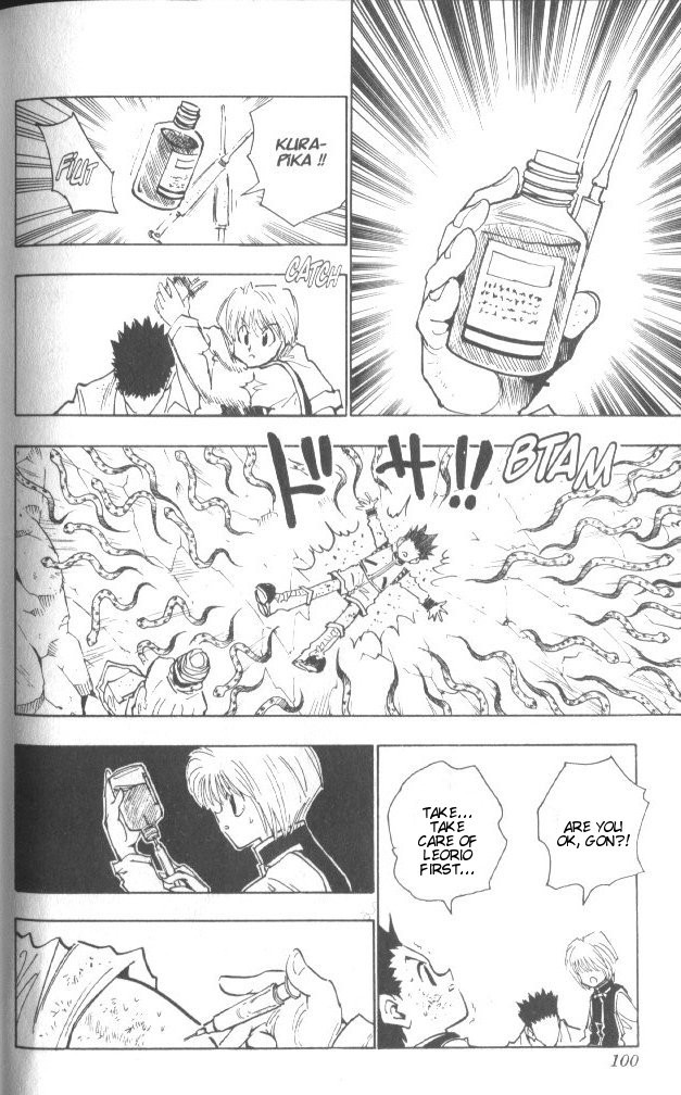 Hunter x Hunter Manga Chapter 31 page 15 - By the Skin of Their Teeth...