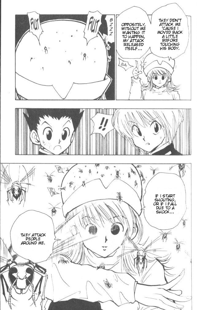 Hunter x Hunter Manga Chapter 31 page 8 - By the Skin of Their Teeth...
