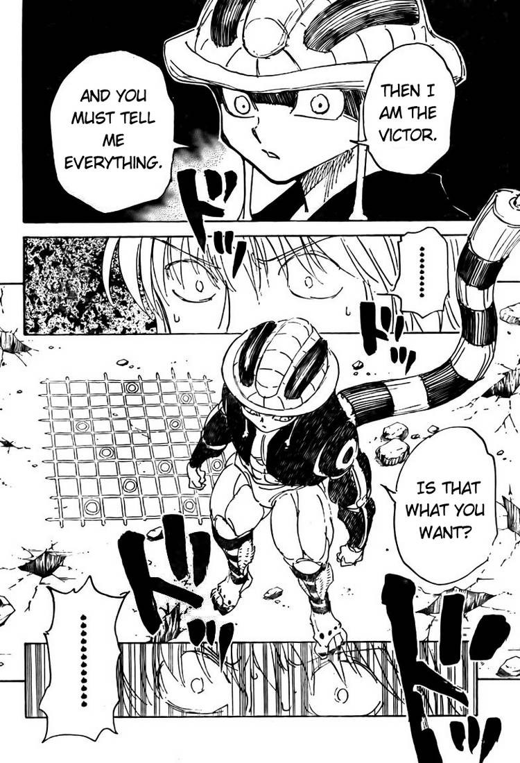Hunter x Hunter Manga Chapter 310 page 18 - Action