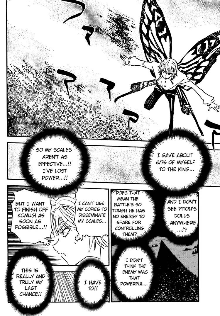 Hunter x Hunter Manga Chapter 310 page 2 - Action