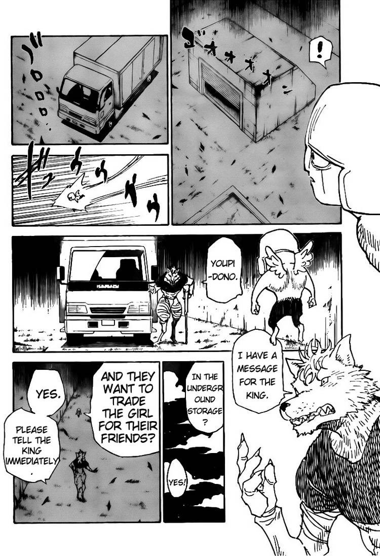Hunter x Hunter Manga Chapter 310 page 6 - Action