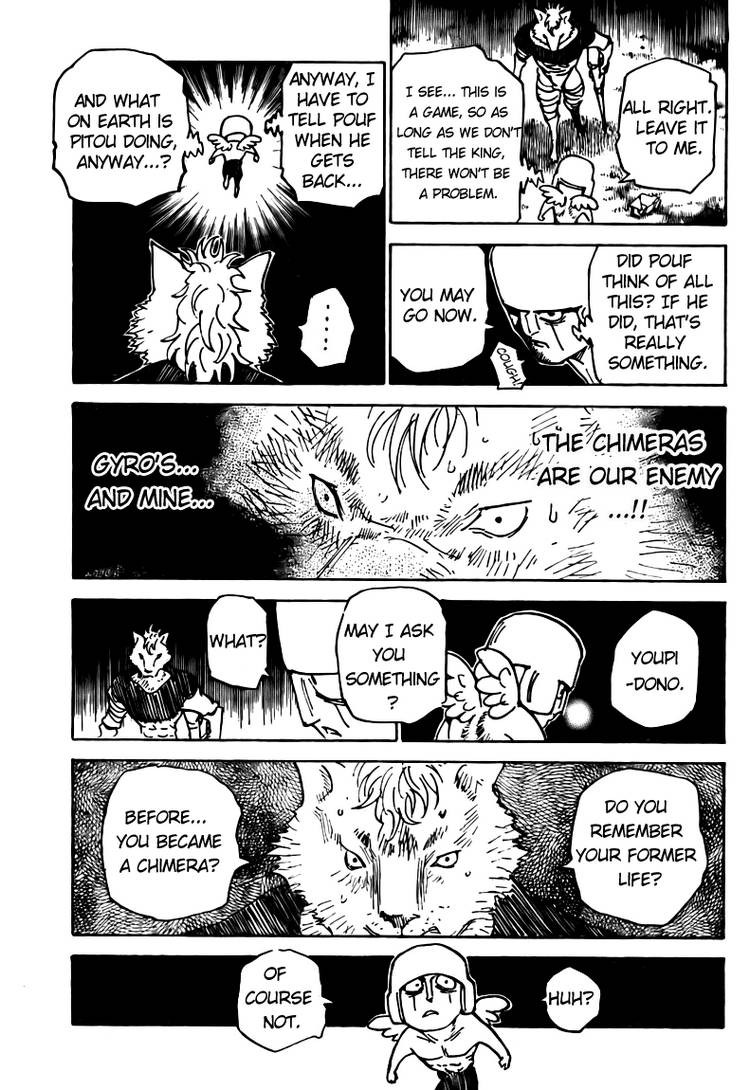 Hunter x Hunter Manga Chapter 310 page 7 - Action
