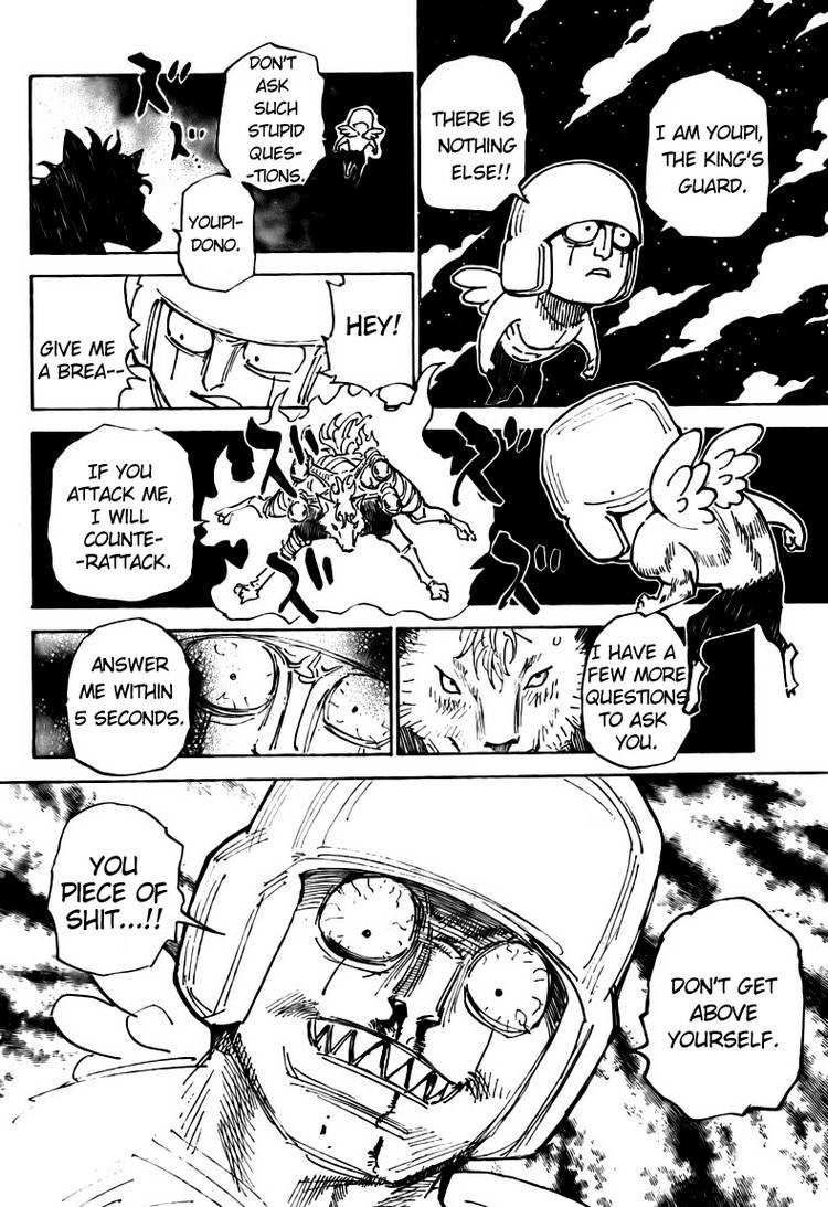 Hunter x Hunter Manga Chapter 310 page 8 - Action