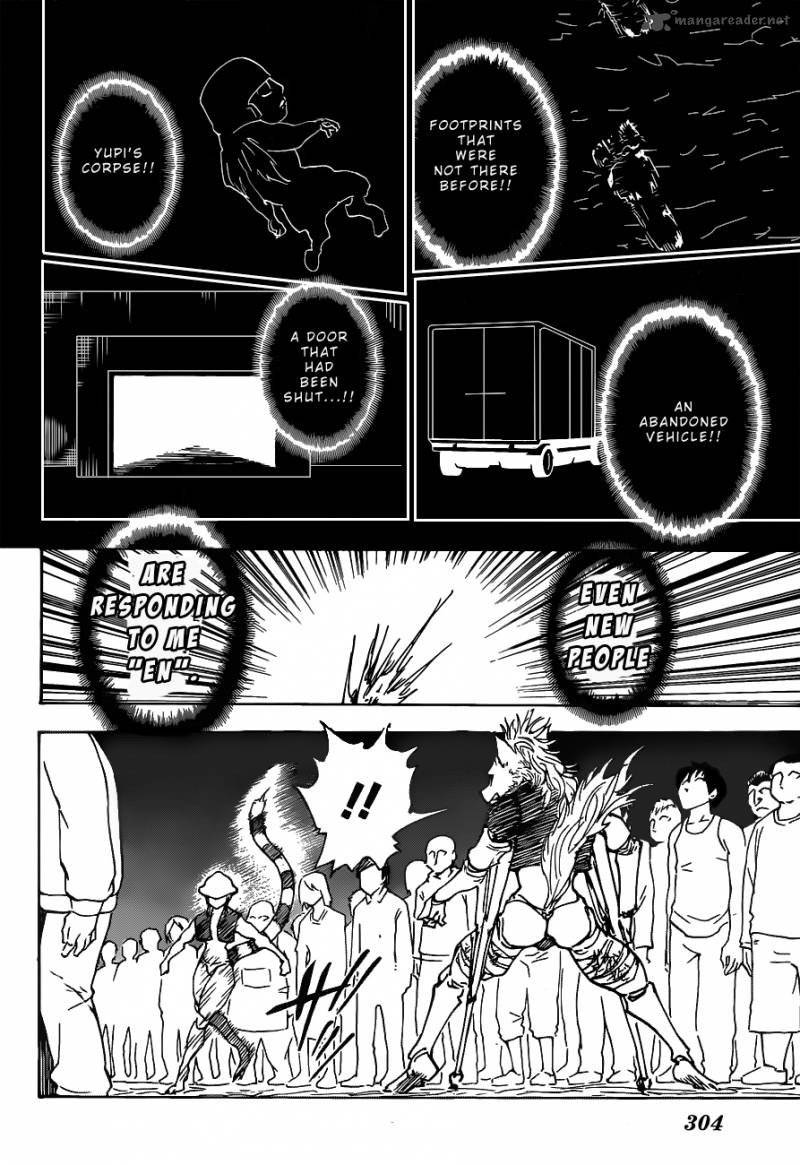 Hunter x Hunter Manga Chapter 312 page 6 - Resolve