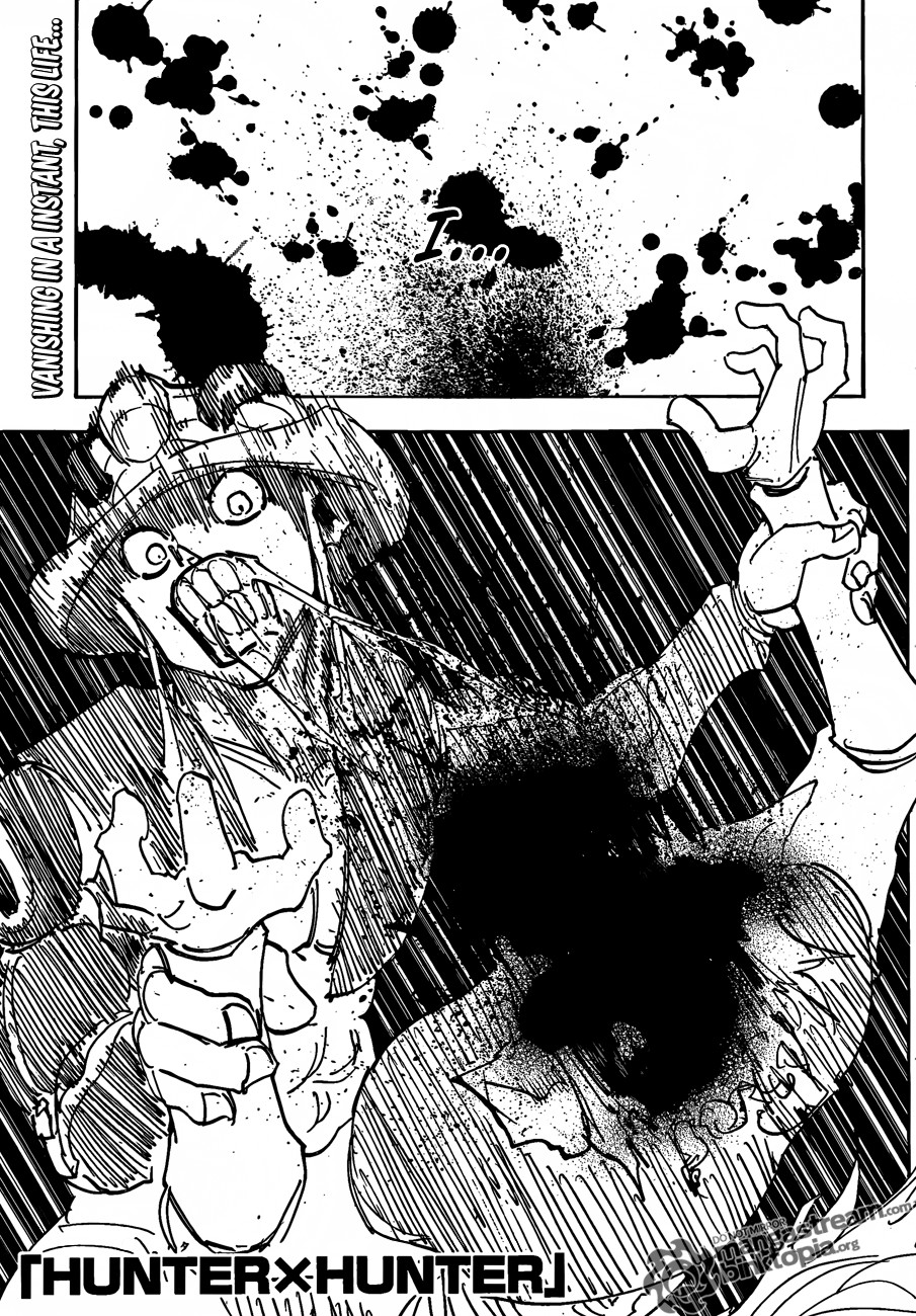 Hunter x Hunter Manga Chapter 313 page 1 - One Word
