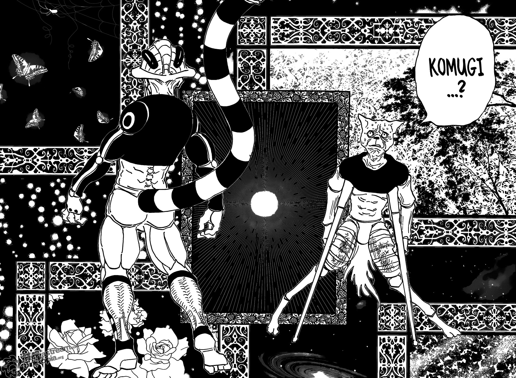 Hunter x Hunter Manga Chapter 313 page 5 - One Word