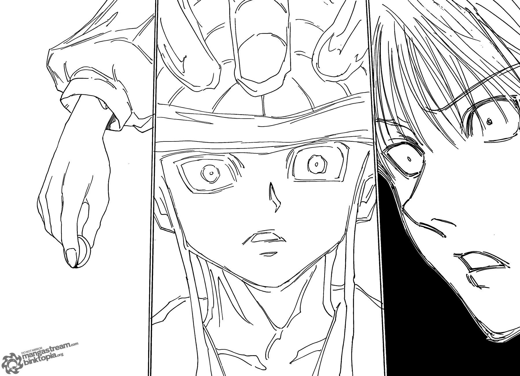 Hunter x Hunter Manga Chapter 313 page 6 - One Word