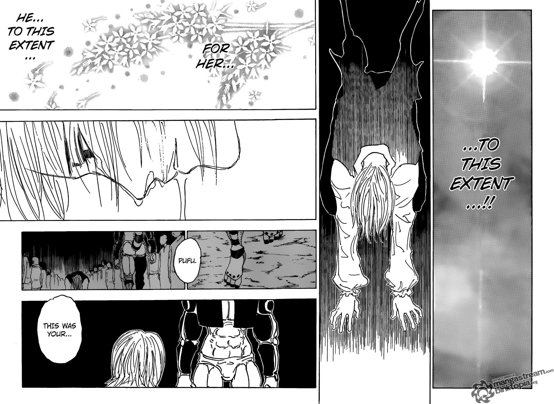 Hunter x Hunter Manga Chapter 313 page 8 - One Word