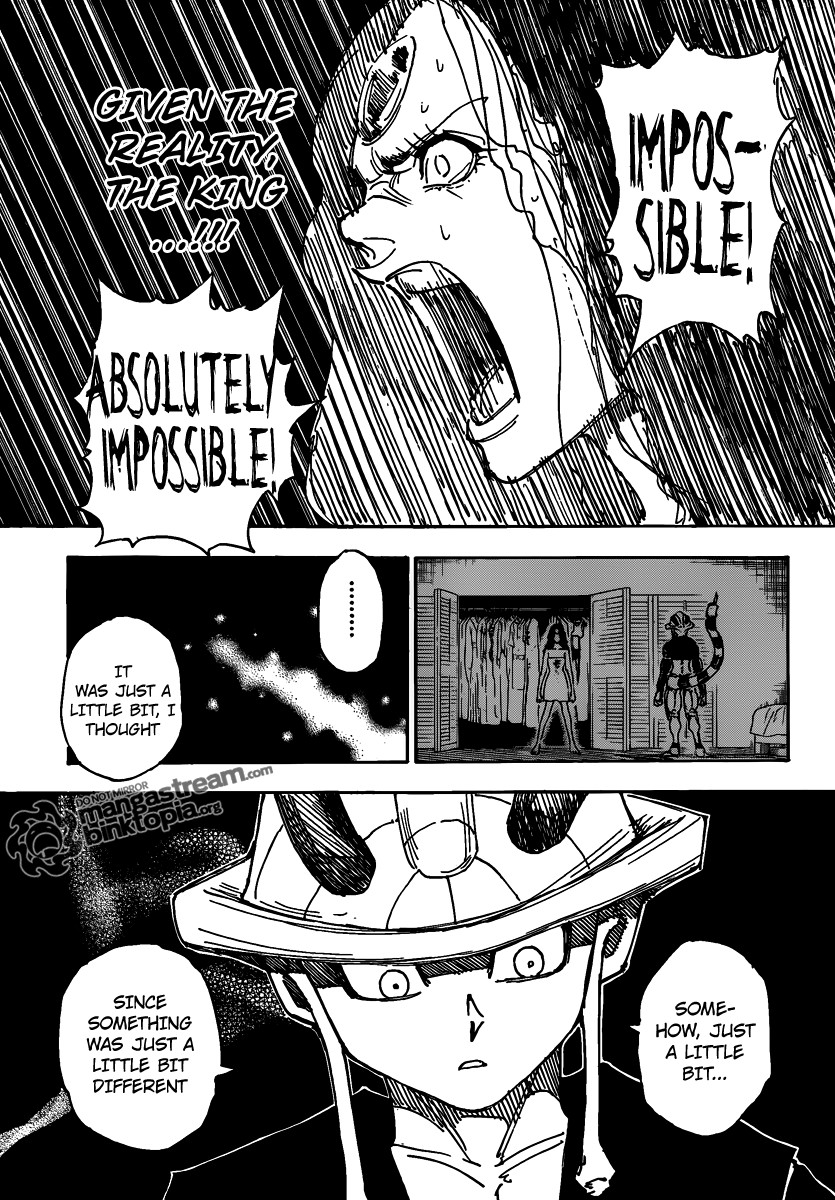 Hunter x Hunter Manga Chapter 314 page 10 - Persuasion