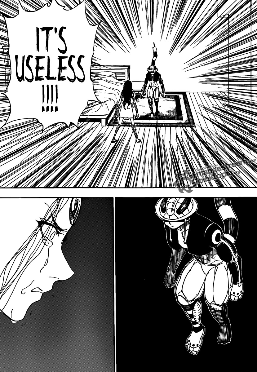 Hunter x Hunter Manga Chapter 314 page 12 - Persuasion