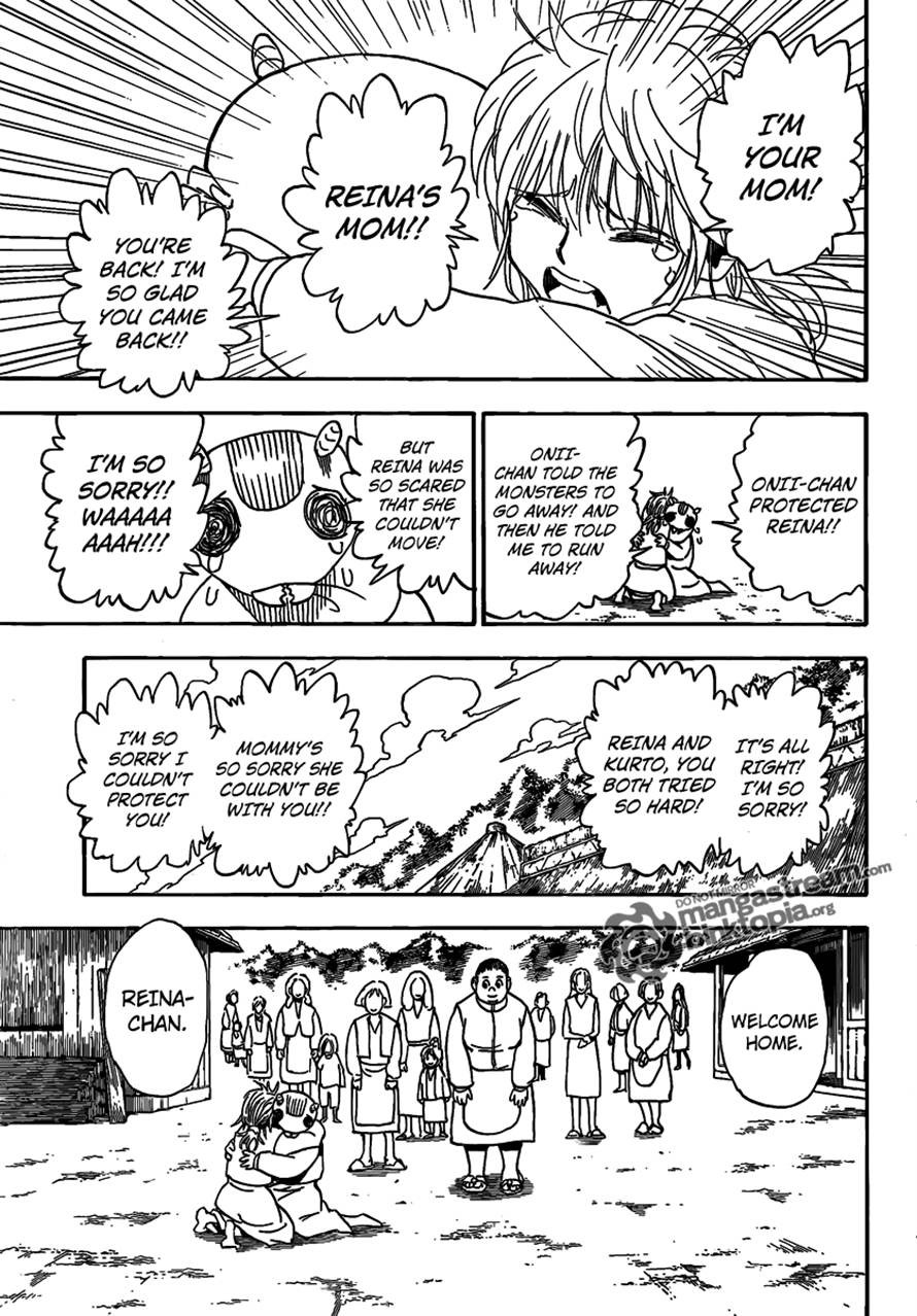 Hunter x Hunter Manga Chapter 315 page 11 - Home