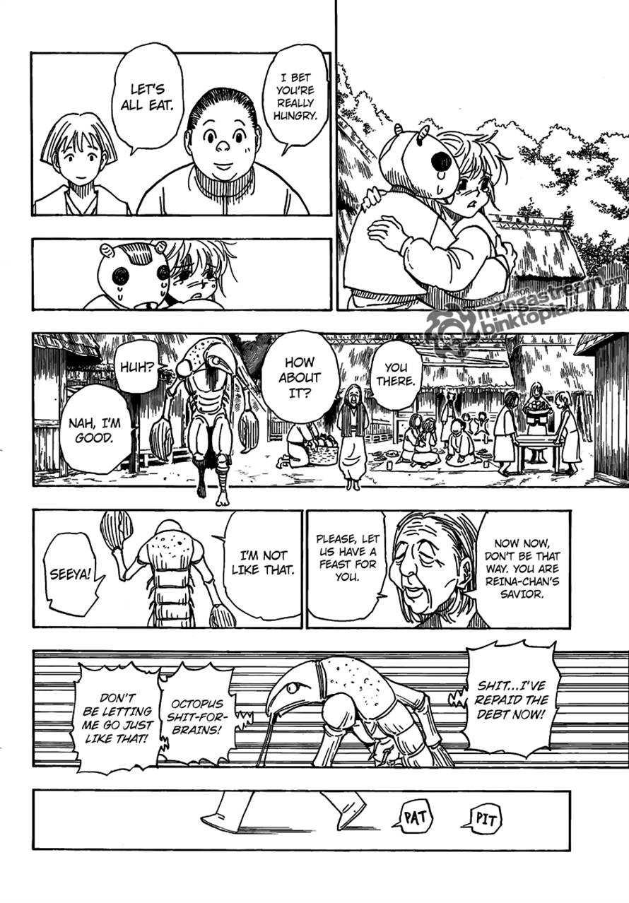 Hunter x Hunter Manga Chapter 315 page 12 - Home