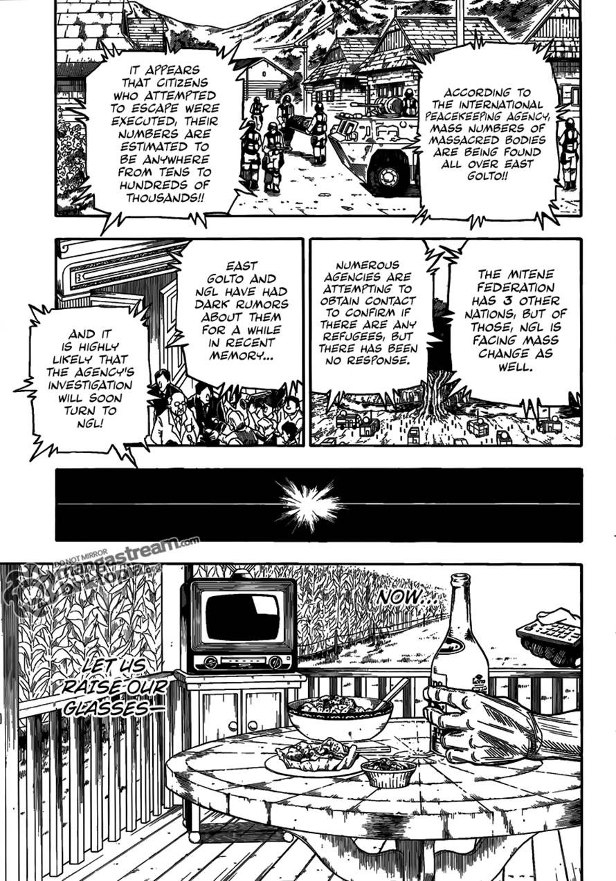 Hunter x Hunter Manga Chapter 315 page 16 - Home