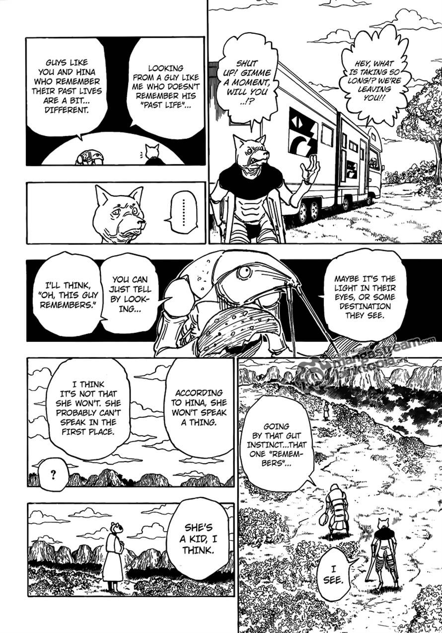 Hunter x Hunter Manga Chapter 315 page 2 - Home