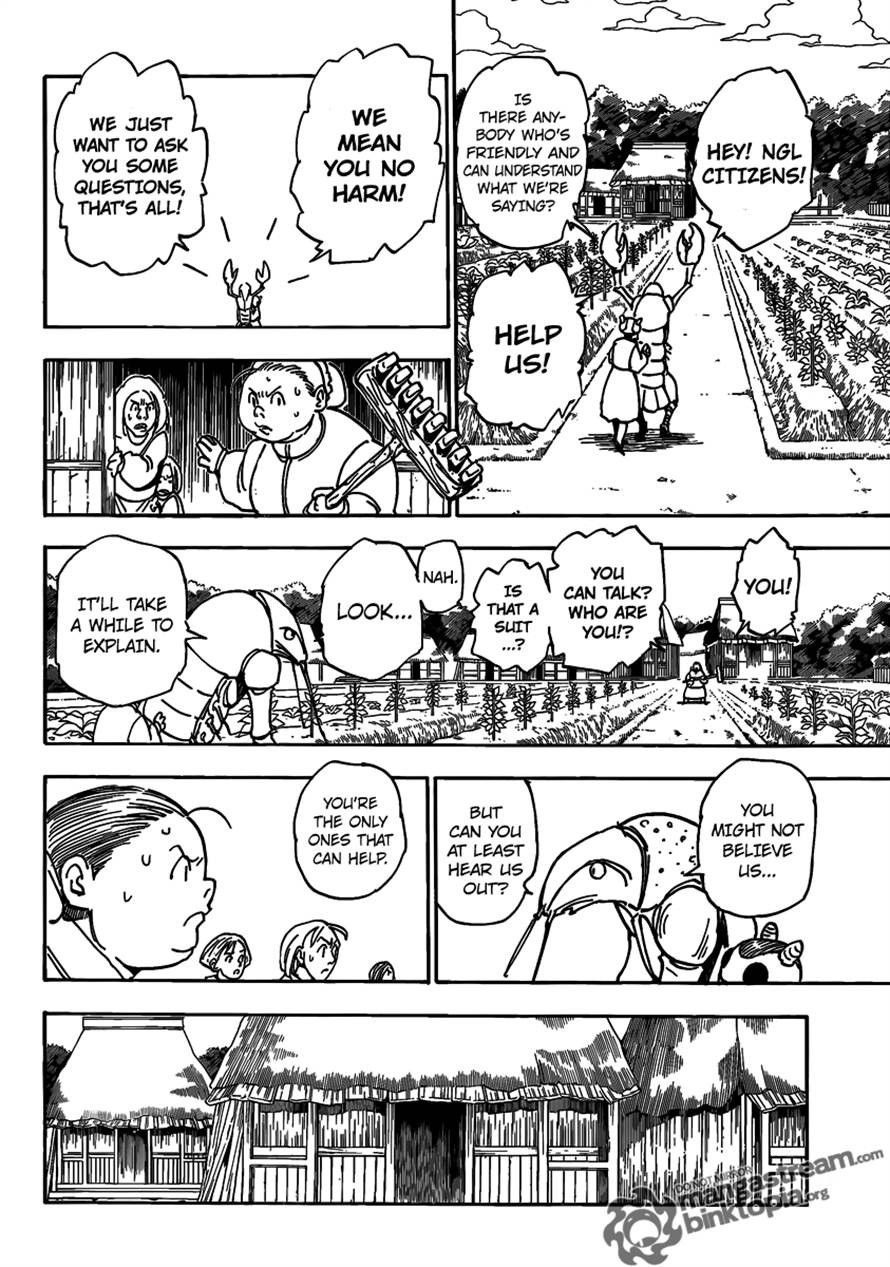 Hunter x Hunter Manga Chapter 315 page 8 - Home