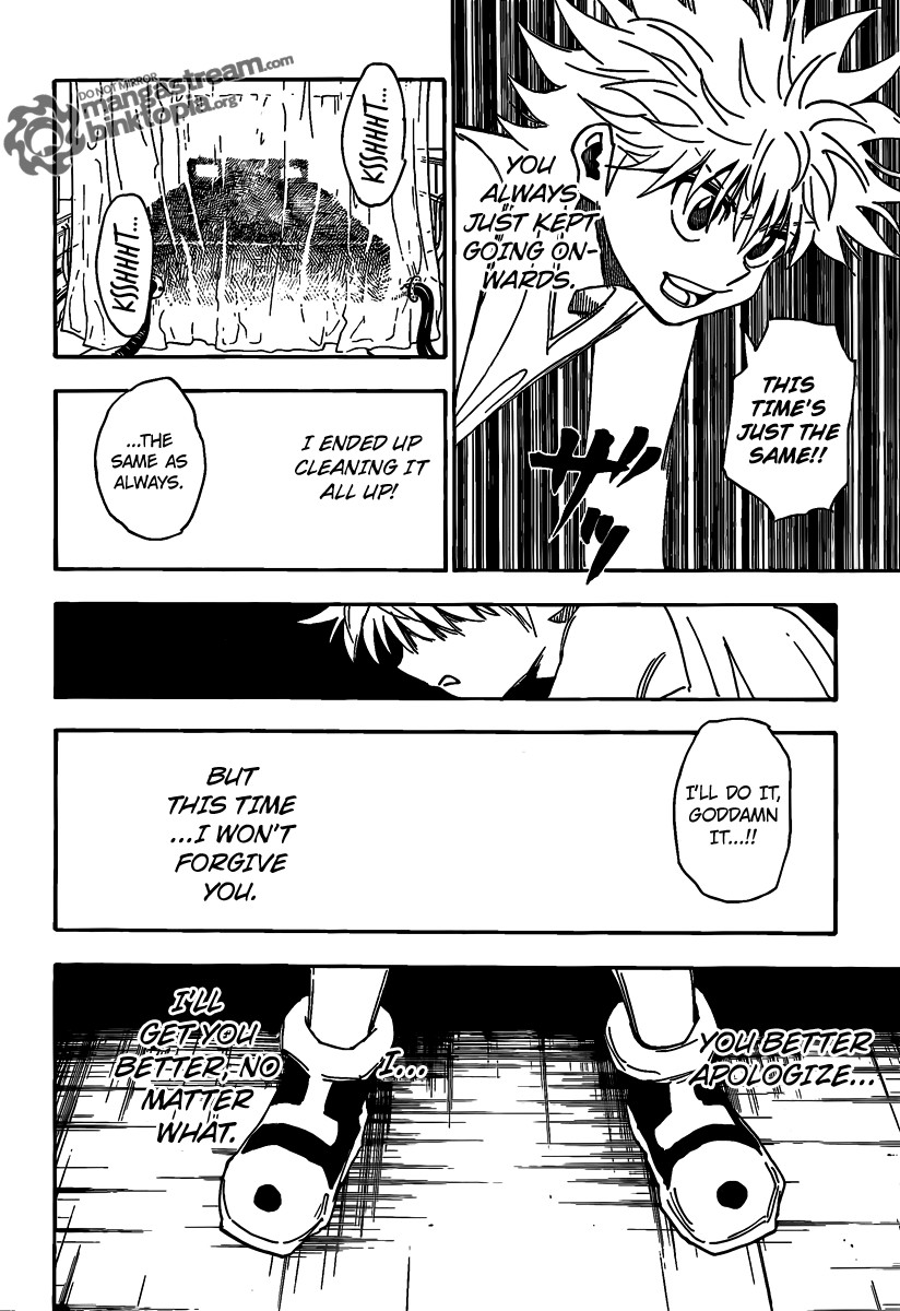 Hunter x Hunter Manga Chapter 316 page 12 - Real Name