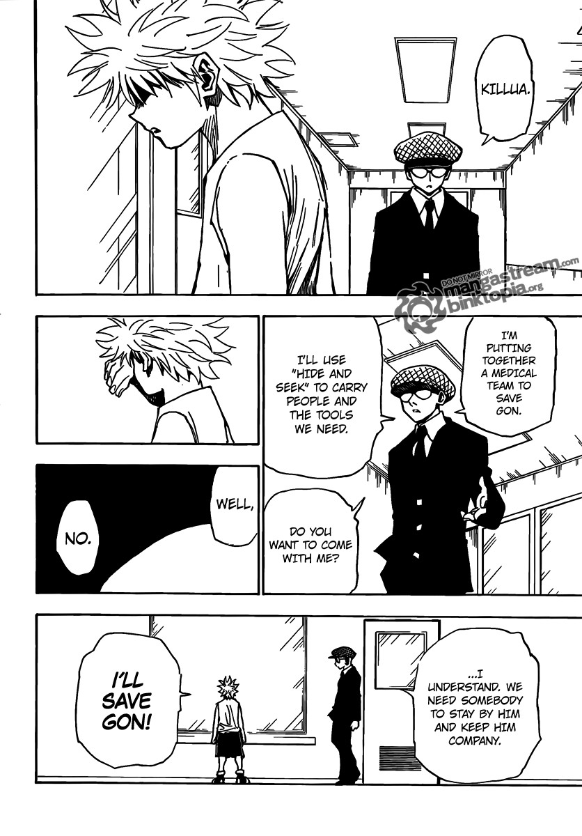 Hunter x Hunter Manga Chapter 316 page 14 - Real Name