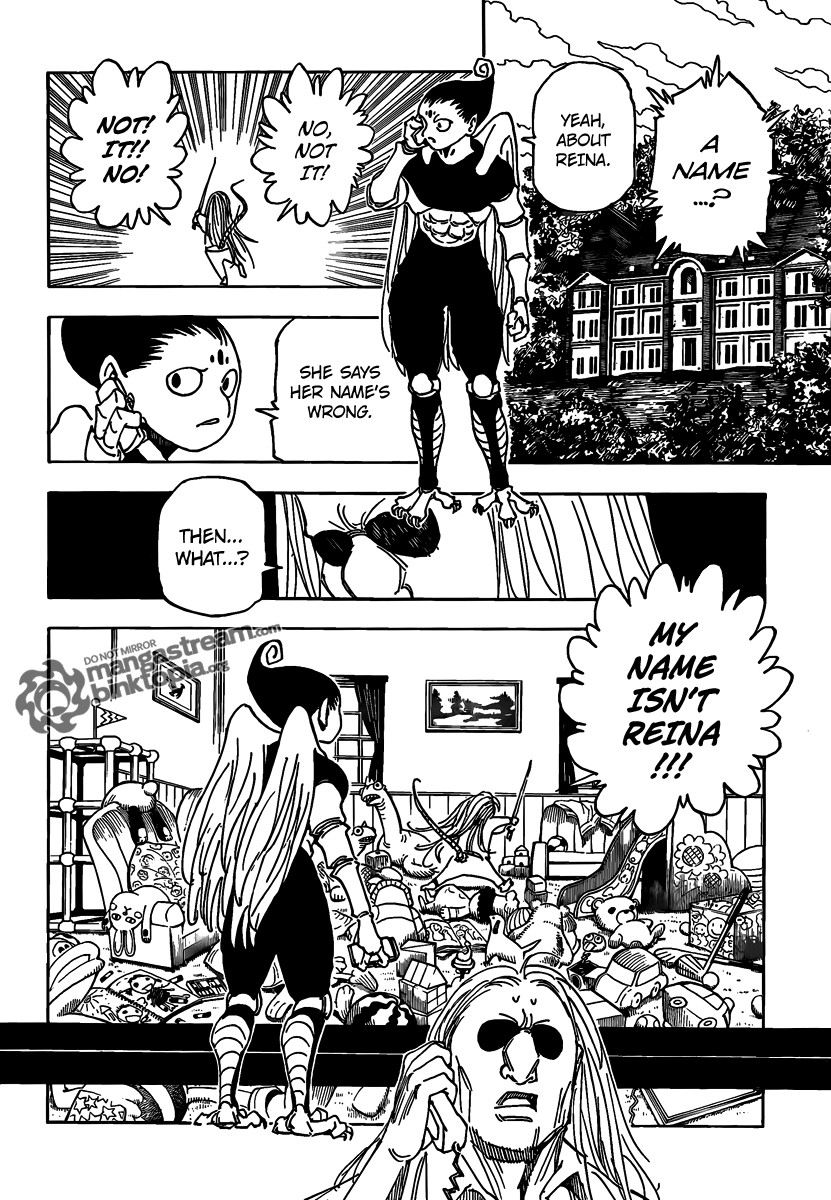 Hunter x Hunter Manga Chapter 316 page 16 - Real Name