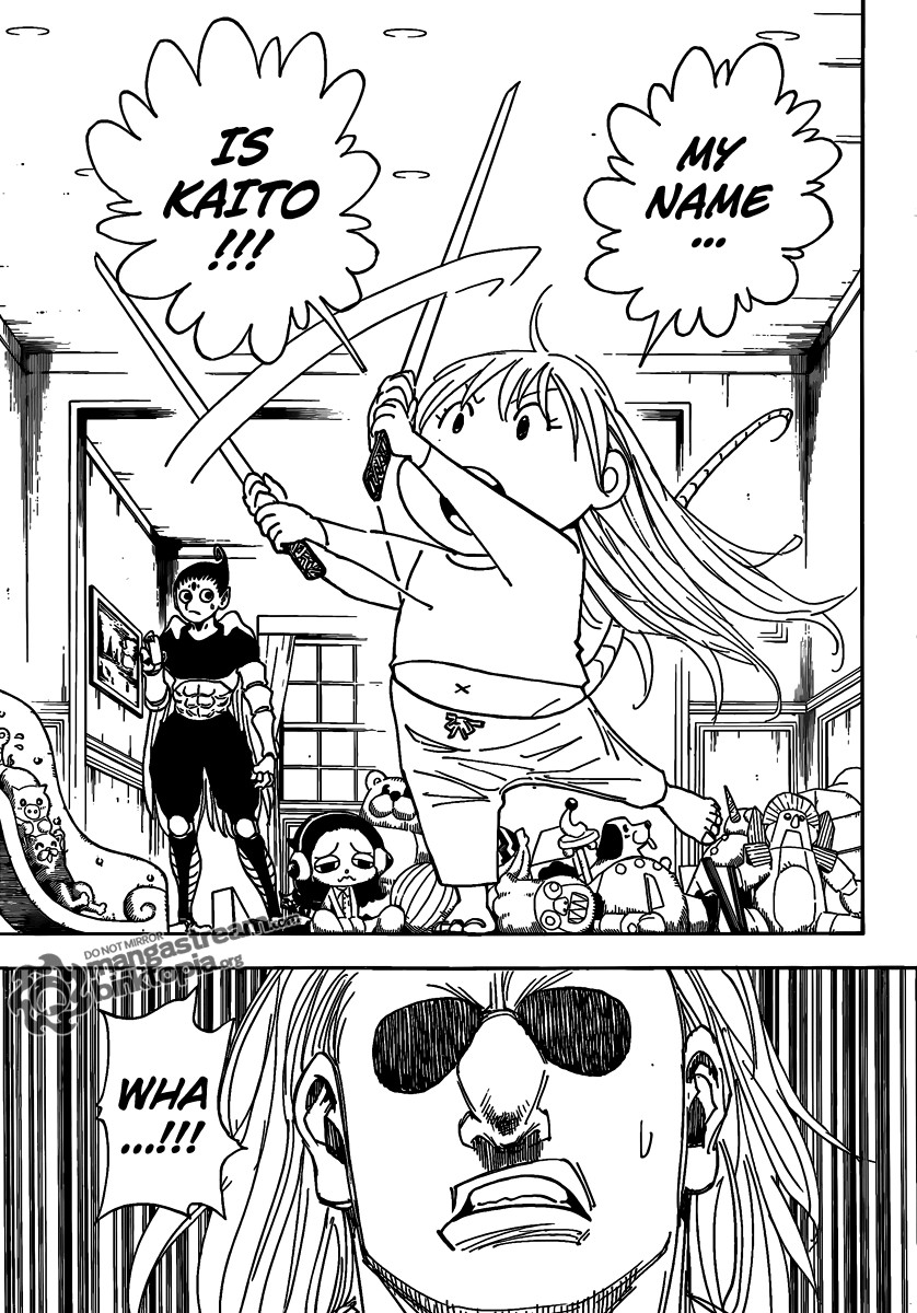 Hunter x Hunter Manga Chapter 316 page 17 - Real Name