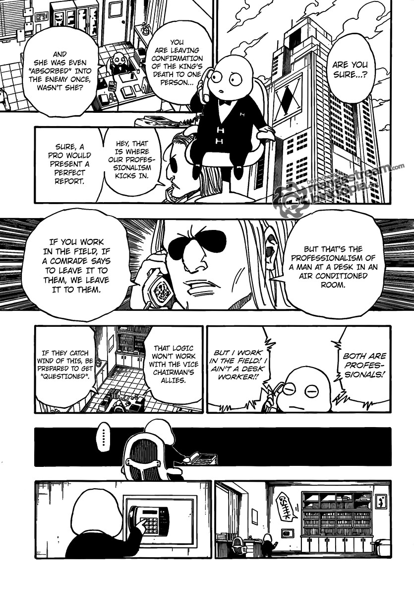 Hunter x Hunter Manga Chapter 316 page 3 - Real Name