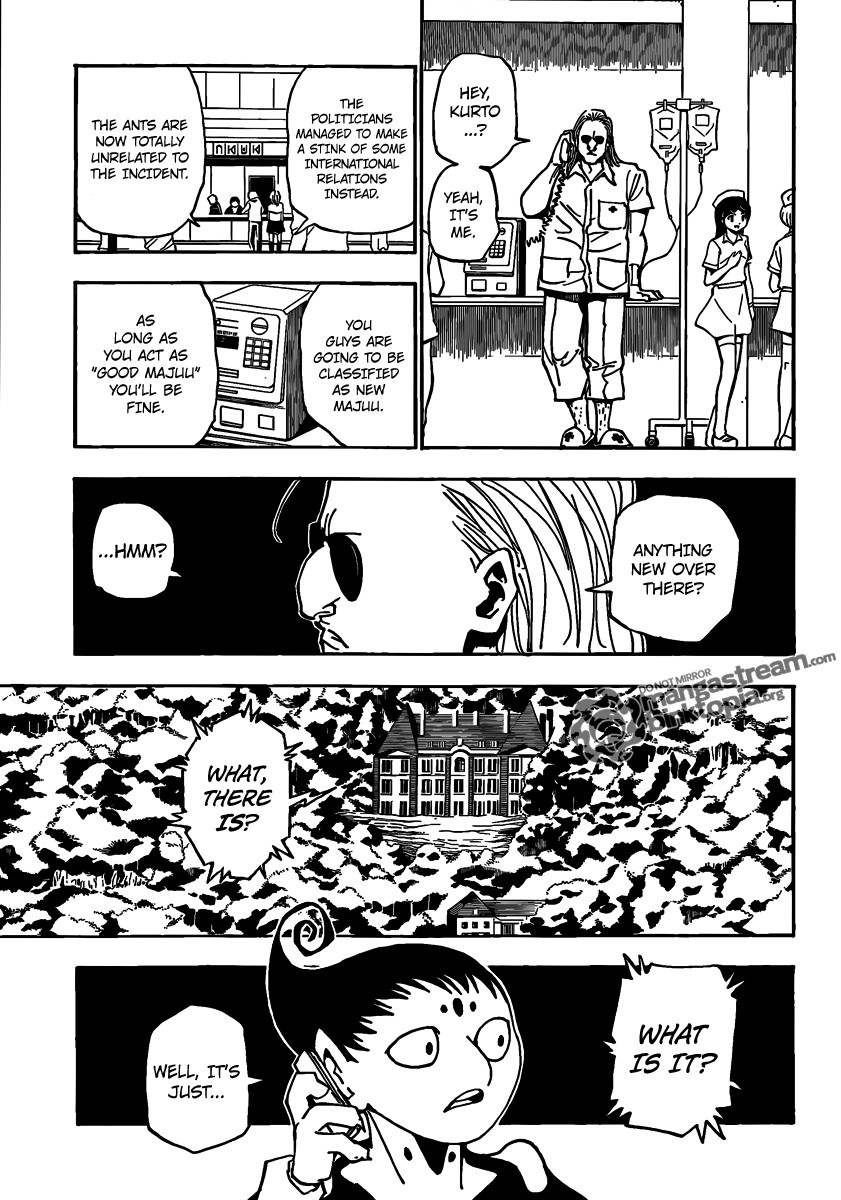 Hunter x Hunter Manga Chapter 316 page 5 - Real Name