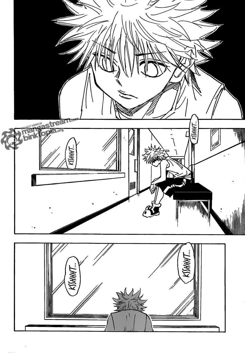 Hunter x Hunter Manga Chapter 316 page 8 - Real Name