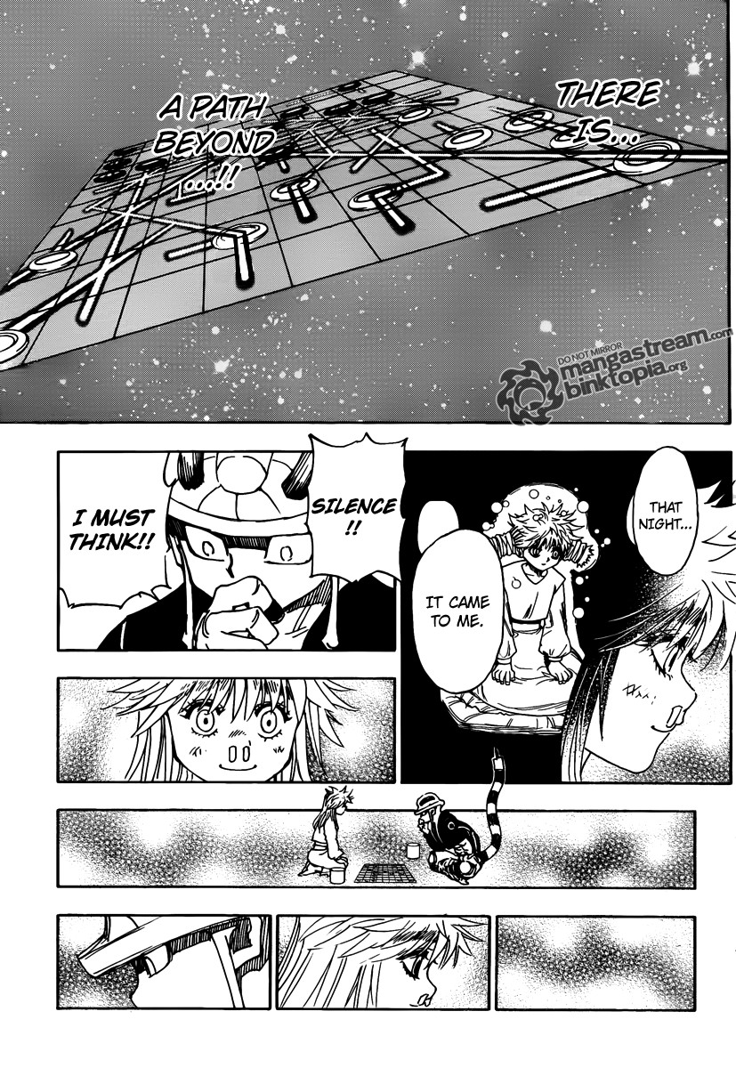 Hunter x Hunter Manga Chapter 317 page 13 - Answer