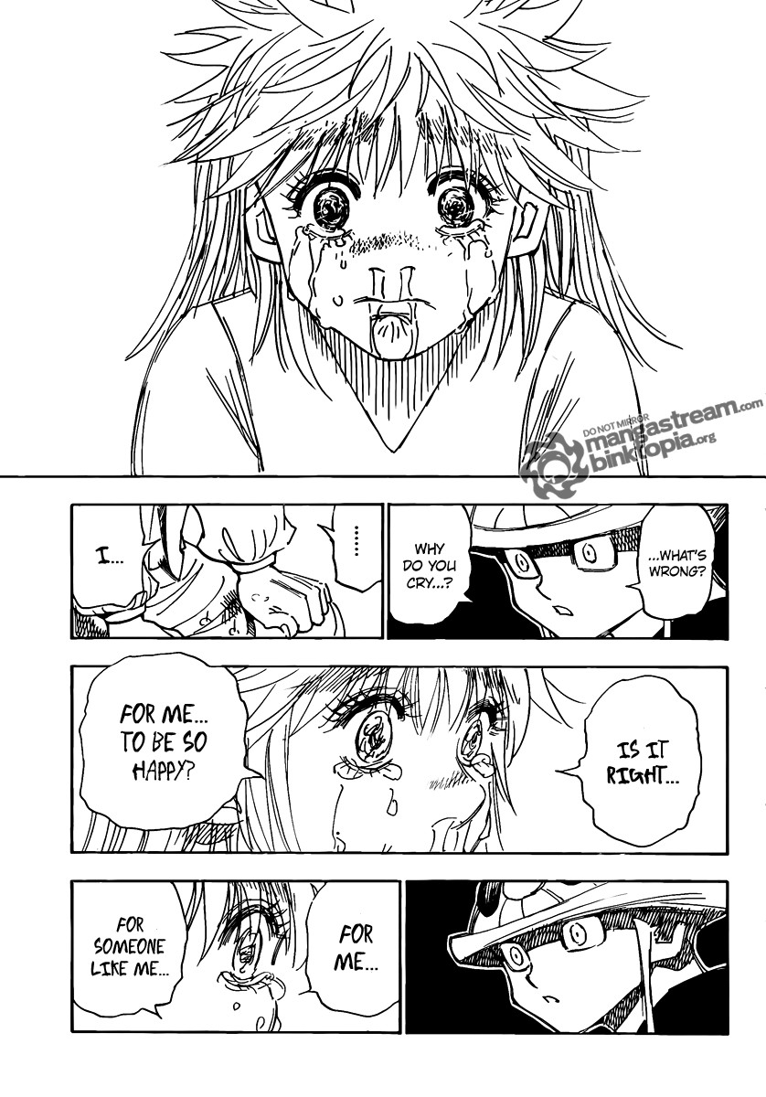 Hunter x Hunter Manga Chapter 317 page 15 - Answer