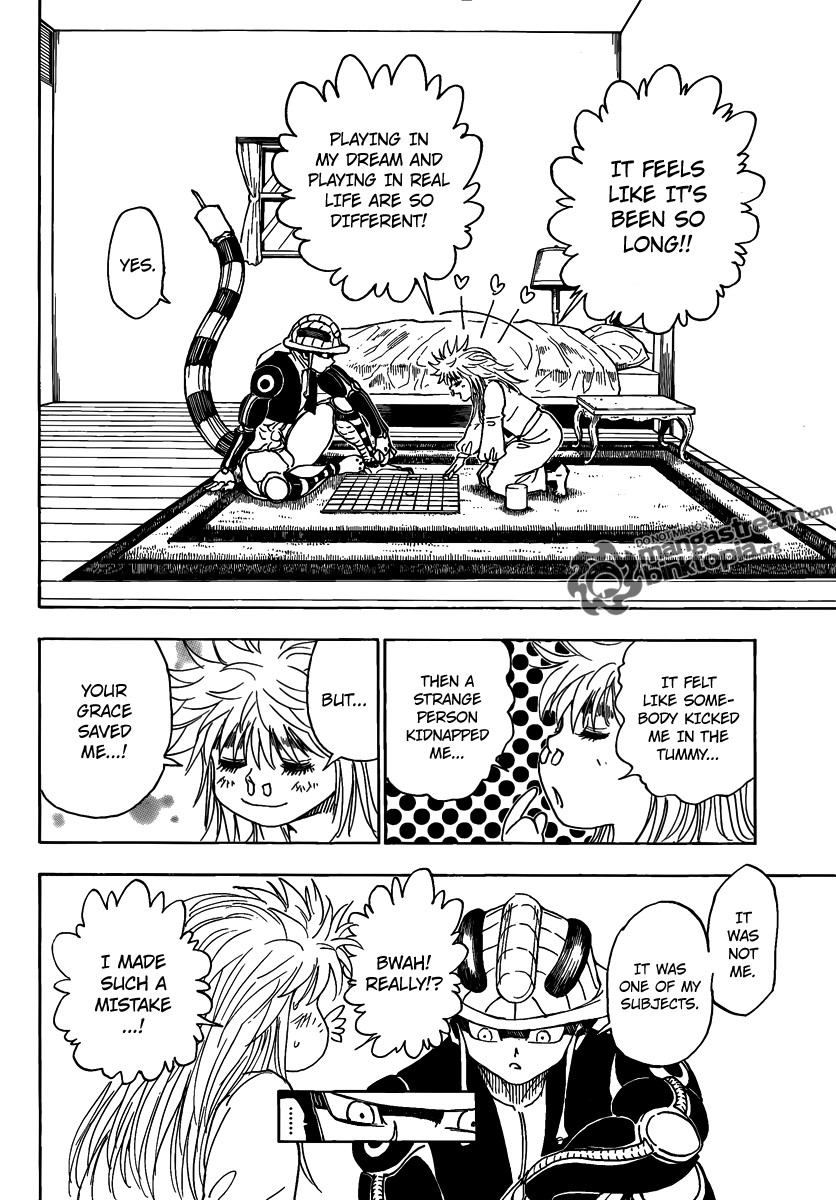 Hunter x Hunter Manga Chapter 317 page 4 - Answer