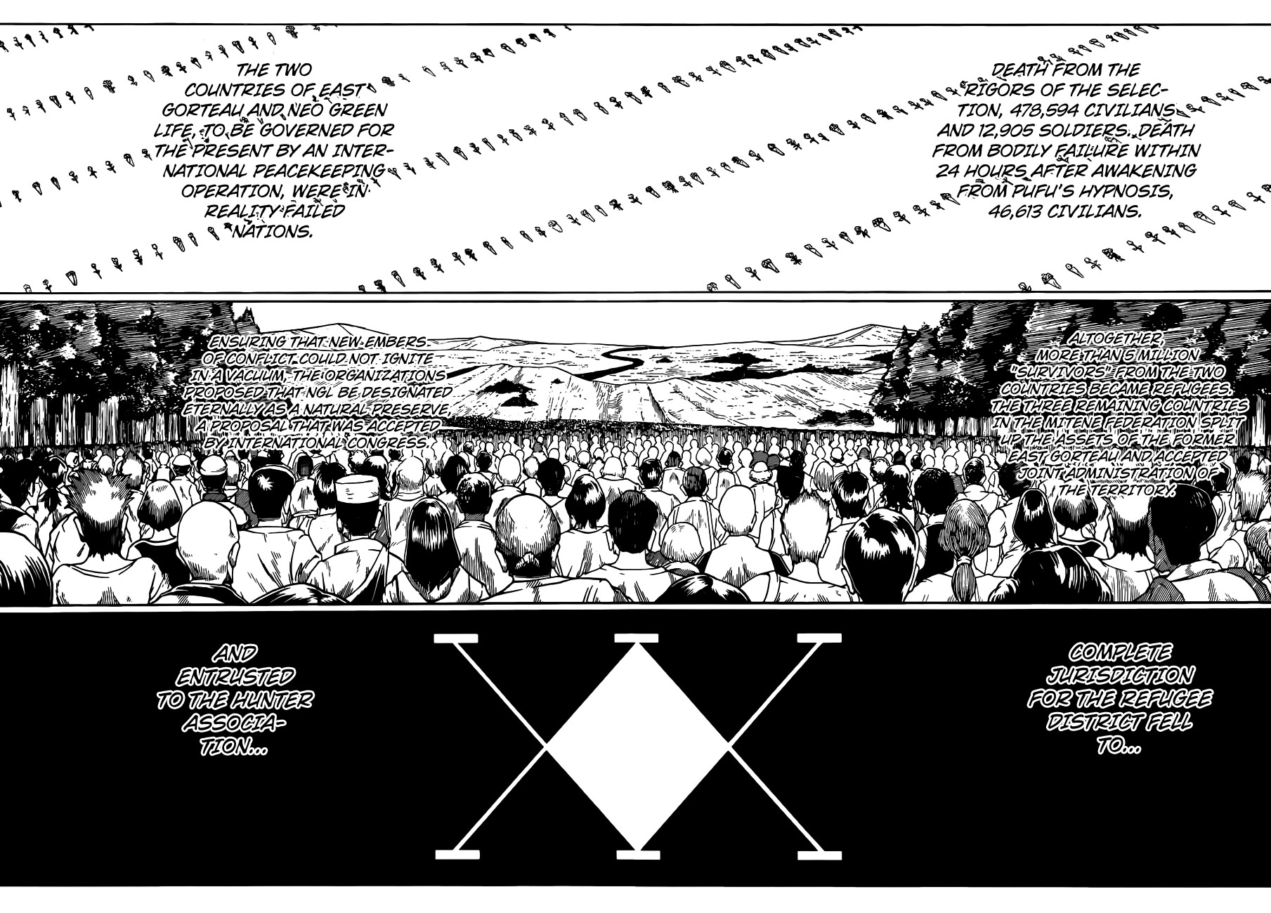 Hunter x Hunter Manga Chapter 318 page 12 - Final Will